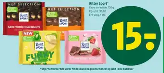 Coop 365 Ritter Sport tilbud