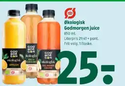 Coop 365 Økologisk Godmorgen juice tilbud