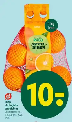 Coop 365 Coop økologiske appelsiner tilbud