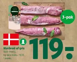 Coop 365 Mørbrad af gris tilbud