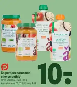 Coop 365 Änglamark børnemad eller smoothie tilbud