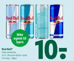 Coop 365 Red Bull tilbud