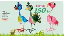 Hi five Fugl havefigur tilbud