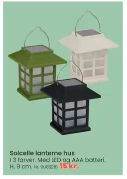 Hi five Solcelle lanterne hus tilbud