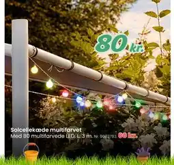 Hi five Solcellekæde multifarvet tilbud