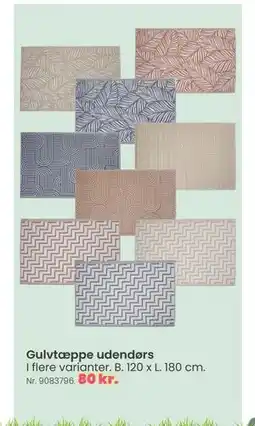 Hi five Gulvtæppe udendørs tilbud