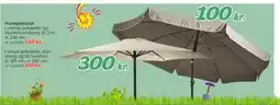 Hi five Haveparasol tilbud