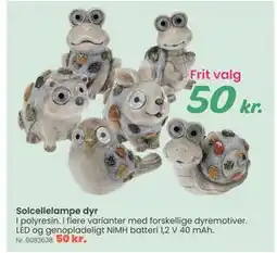 Hi five Solcellelampe dyr tilbud