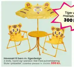 Hi five Havesæt til børn m. tigerdesign tilbud