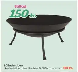 Hi five Bålfad m. ben tilbud