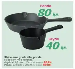 Hi five Støbejerns gryde eller pande tilbud