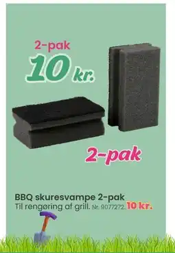 Hi five BBQ skuresvampe 2-pak tilbud