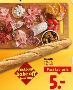 Lidl Baguette tilbud