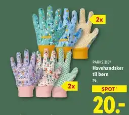 Lidl Havehandsker til børn tilbud