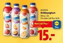 Lidl Drikkeyoghurt tilbud