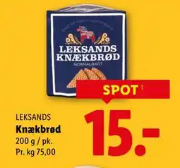 Lidl Knækbrød tilbud