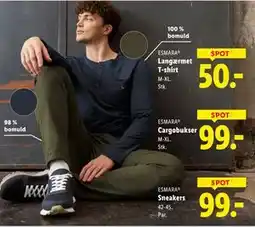 Lidl Langærmet T-shirt tilbud