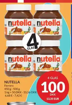 Nielsen's Discount NUTELLA tilbud