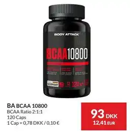 Nielsen's Discount BA BCAA 10800 tilbud
