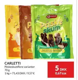 Nielsen's Discount CARLETTI tilbud