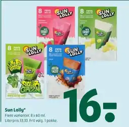 Coop 365 Sun Lolly tilbud