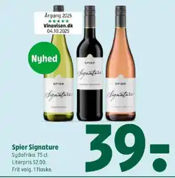Coop 365 Spier Signature tilbud