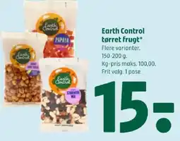 Coop 365 Earth Control tørret frugt tilbud