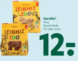 Coop 365 Zoo kiks tilbud