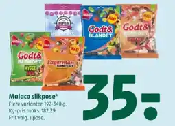 Coop 365 Malaco slikpose tilbud