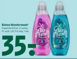 Coop 365 Biotex Wonderwash tilbud