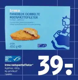Coop 365 Irma rødspættefileter tilbud