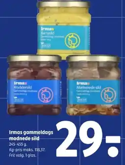 Coop 365 Irmas gammeldags modnede sild tilbud