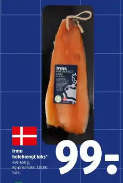 Coop 365 Irma halehængt laks tilbud