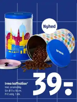 Coop 365 Irma kaffedåse tilbud
