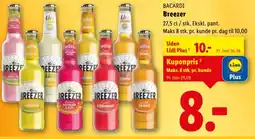Lidl BACARDI Breezer tilbud
