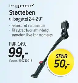 Thansen ingear Støtteben til bagstel 24-29 tilbud