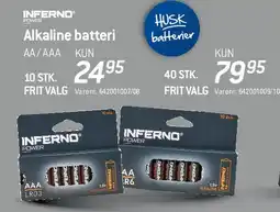 Thansen Alkaline batteri AA / AAA tilbud