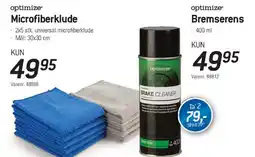 Thansen Microfiberklude eller Bremserens tilbud