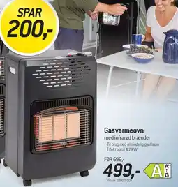 Thansen Gasvarmeovn (med infrarød brænder) tilbud