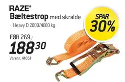 Thansen RAZE Bæltestrop med skralde tilbud
