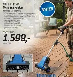 Thansen NILFISK Terrassevasker (Terrace Cleaner 50) tilbud