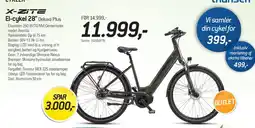 Thansen X-ZITE El-cykel 28 Deluxe Plus tilbud