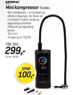 Thansen Mini kompressor (trådløs) tilbud