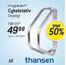Thansen Cykelstativ (drejeligt) tilbud