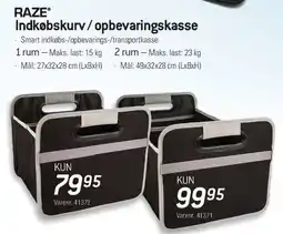 Thansen RAZE Indkøbskurv / opbevaringskasse tilbud