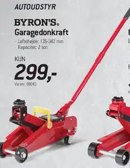 Thansen BYRON'S Garagedonkraft tilbud