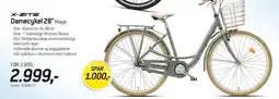 Thansen X-ZITE Damecykel 28 Maya tilbud
