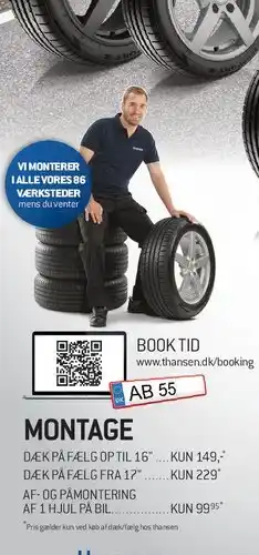 Thansen Montage tilbud