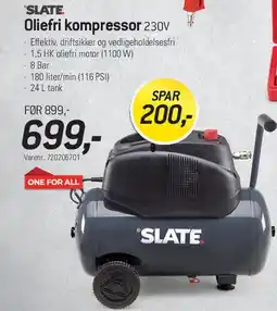 Thansen Oliefri kompressor 230V tilbud