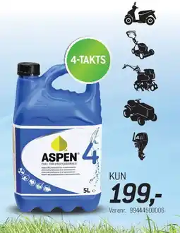 Thansen ASPEN 4 - Alkylatbenzin (4-takts) tilbud